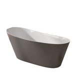Freestanding Bathtub Manufacturer - Glossy Finishing With Drainer Oval Shape Bathroom Soaking