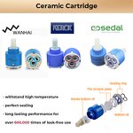 Basin Faucet Manufacturer - High Quality Modern Design Bathroom Countertop Vessel Gun Grey Click-On Cartridge Brass Water Saving Mixer