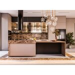 Kitchen Cabinets Manufacturer - Modern Eco-Friendly Glossy White Lacquered for a Sleek Polished Look