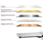 Basin Faucet Manufacturer - Hot Sale Brass Wall Mounted Single Handle Mixer Tap with Hot and Cold Water