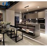 Kitchen Cabinets Manufacturer - Allure Luxury Modern Custom Smart Organizer Storage Complete Set Stainless Steel Island Accessories