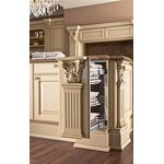 Kitchen Cabinets Manufacturer - China Furniture Raised Door Design Ready to Assembled Complete Set Solid Wood Luxury Modular