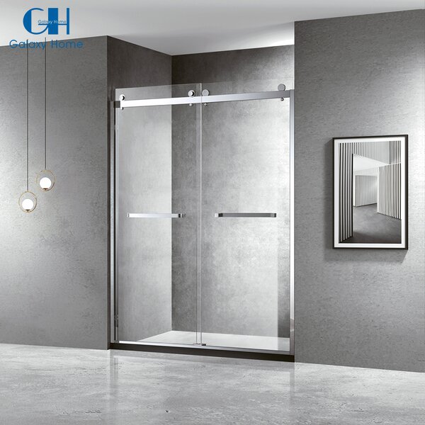 Shower Enclosure Manufacturer - Toilet Two Sliding Door Custom Frameless Glass Bathroom Shower Room