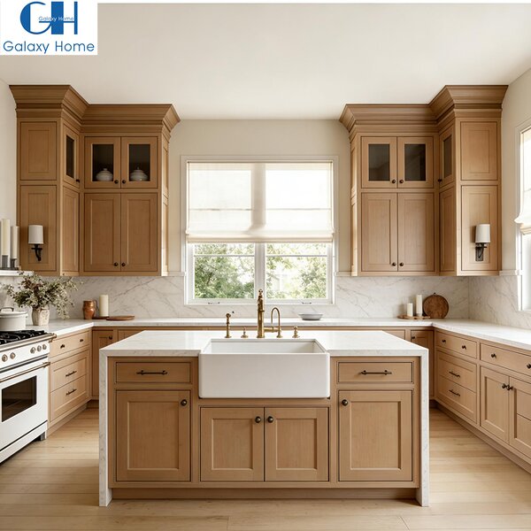 Kitchen Island Cabinet Manufacturer - Complete Customized Factory Modular Wooden Walnut Stand China Modern