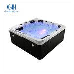Outdoor Spa Hot Tub Manufacturer - Europe Balboa Control 140 Jets Whirlpool Walk in Shower Combination With Jacuzzier Function