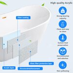 Portable Bathtub Manufacturer - New Arrival OEM Cheap Acrylic Adult Baby Spa Tub Sauna Room