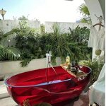 Solid Surface Resin Bathtub Manufacturer - Hot Sale Modern Black New Design Large Artificial Stone Freestanding for Bathroom