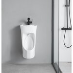 Wall-Mounted Toilet Bowl Manufacturer - Modern Men's Basin Urinal Sink Combination for Male - Space-Saving and Easy Installation