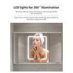 Bathroom Vanity Combo Manufacturer - Wholesale Modern Design Solid Wood Luxury Wall-Mounted with LED Touch Illuminate Mirror