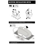 Solid Surface Resin Bathtub Manufacturer - Hot Sale Modern Black New Design Large Artificial Stone Freestanding for Bathroom