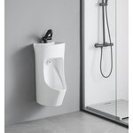 Wall-Mounted Toilet Bowl Manufacturer - Modern Men's Basin Urinal Sink Combination for Male - Space-Saving and Easy Installation