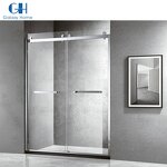 Shower Enclosure Manufacturer - Toilet Two Sliding Door Custom Frameless Glass Bathroom Shower Room