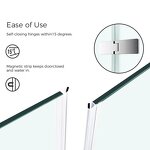 Steam Shower Room Manufacturer - Modern Simple Design Sliding Glass Rectangular for Hotels with Hinge Open Style for Dealers