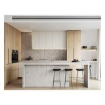 Kitchen Cabinets Manufacturer - Allure Luxury Modern Custom Smart Organizer Storage Complete Set Stainless Steel Island Accessories