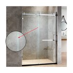 Shower Room Manufacturer - Luxury 8mm Japanese Bath Tempered Glass Sliding With Frame