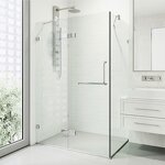 Steam Shower Room Manufacturer - Modern Simple Design Sliding Glass Rectangular for Hotels with Hinge Open Style for Dealers