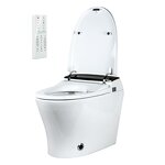 Smart One-Piece Toilet Manufacturer - 2025 Newest Seat Dual-Flush Elongated Bidet Inclusive