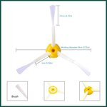 Robot Vacuum Parts Manufacturer - Replacement Plastic HEPA Filter and Side Roller Brush for iRobot Roomba 800 & 990 Series Model 896