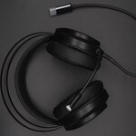 Gaming Earphones Headsets Manufacturer - RGB USB Wired Dynamic Vocalism Principle Compatible with PC Laptop