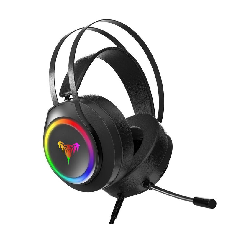 Gaming Earphones Headsets Manufacturer - RGB USB Wired Dynamic Vocalism Principle Compatible with PC Laptop