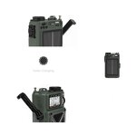 Emergency Radio Manufacturer - Outdoor 5W Micro USB Hand-Cranked Solar Powered DAB Radio for Bluetooth Speaker Power Banks