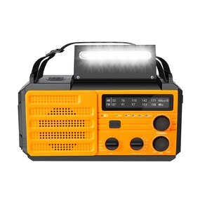 Emergency Radio Manufacturer - Portable Multi-Function Solar & Hand Rechargeable with Flashlight Torch & SOS for Outdoor Adventures