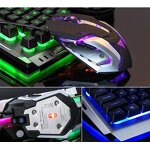 Gaming Keyboard Mouse Combos Manufacturer - 3200DPI Waterproof Wired RGB Backlight USB Interface Desktop Product with 12 Months Warranty