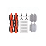 Robot Vacuum Parts Manufacturer - Compatible Replacement Main Side Brush Filter Cloth for Xiaomi S10 S12 B106GL / Mop 2S XMSTJQR2S