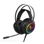Gaming Earphones Headsets Manufacturer - RGB USB Wired Dynamic Vocalism Principle Compatible with PC Laptop