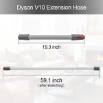 Dyson Vacuum Cleaner Accessories Manufacturer - Flexible Manual Extension Telescopic Vacuum Tube for V7 V8 V10 V11 V15 Household