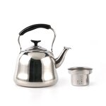 Whistling Kettle Manufacturer - Classical Stainless Steel With Tea Strainer 1.0L 1.5L 2.0L 3.0L 4.0L 5.0L Home Kitchen Tea Pots