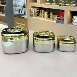 Food Warmer Pot Set Manufacturer - 3PCs Stainless Steel Heat Preservation Thermal Casserole Food Storage and Container
