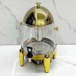 Juice Dispensers Manufacturer - Luxury Gold 12L Stainless Steel PC Drink Milk Coffee Soda Beverage Beer for Cafeteria