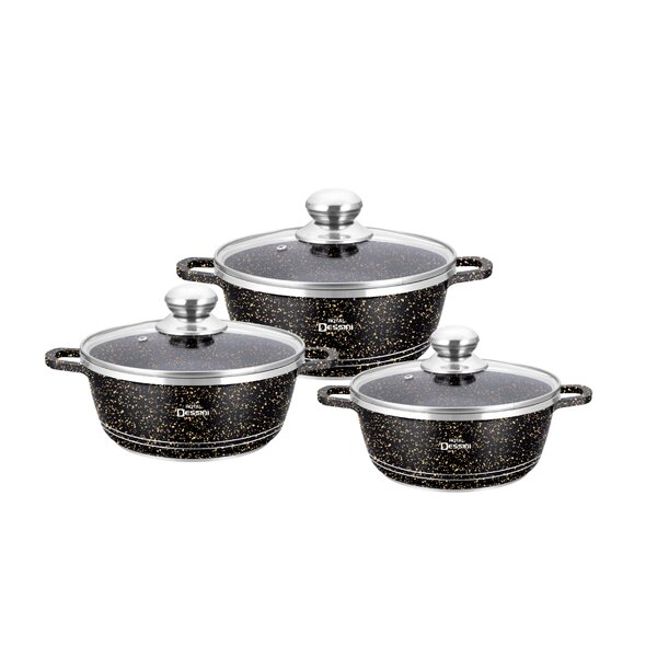 Cookware Set Manufacturer - 6pcs 32/36/40CM Pot Cooking Set