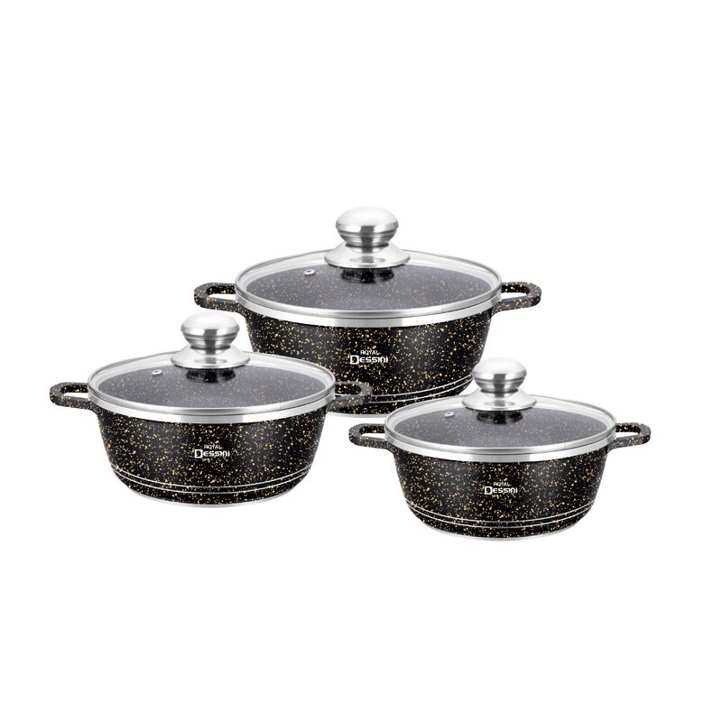 Cookware Set Manufacturer - 6pcs 32/36/40CM Pot Cooking Set