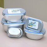 Lunch Box Manufacturer - Portable Stainless Steel 1000ml Food Storage Container with Heating Feature for Workplace
