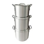 Soup Pot Manufacturer - Factory Commercial Cooking Aluminium Thickened Stock Set Bucket for Hotel Restaurant