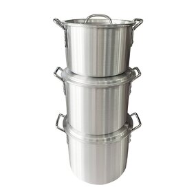 Soup Pot Manufacturer - Factory Commercial Cooking Aluminium Thickened Stock Set Bucket for Hotel Restaurant
