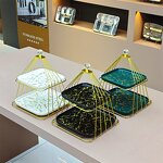 Cake Stand Manufacturer - New Design INS Creative Cake Decorations Birthday Party Supply Dessert Rack Afternoon Tea Iron Ceramics Multitier