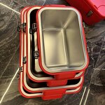 Storage Pot Manufacturer - Cooking Casseroles Jumbo Square 20L+25L+35L+50L Stainless Steel Food Warmer Keep Fresh