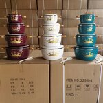 Hotpot Sets Manufacturer - Hot Selling Capacity1L+2L+4L+6L Stainless Steel Food Warmer Set Bento Lunch Box Casserole Container