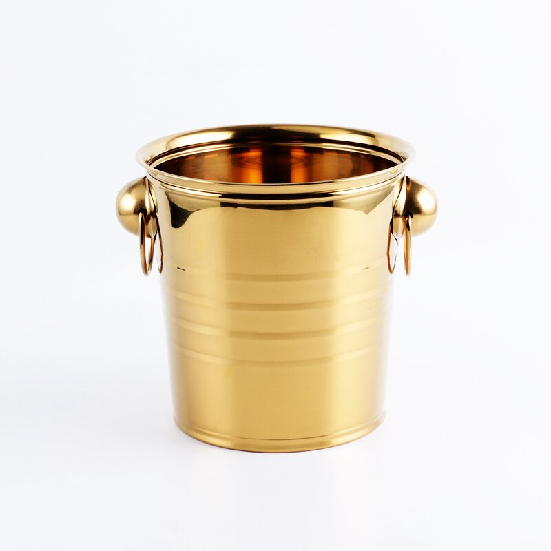 Ice Bucket Manufacturer - Wholesale Custom3/5/7/9L11L Stainless Steel Beer Wine champagne With Handle