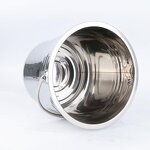Metal Bucket Manufacturer - Multi Functional Stainless Steel Water Pail Water Ice Beer With Handle for bar Kitchen Party