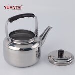 Goose Neck Kettle Manufacturer - Hot Selling OEM/ODM Stainless Steel Drum Shape Tea Coffee Teteras De Vidrio