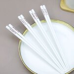 Chopsticks Gift Set Manufacturer - Wholesale Luxurious Ceramic Chinese Tableware for Catering Souvenirs
