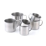 Cup Mug Manufacturer - Top Selling OEM/ODM Stainless Steel With Handle Taza in 5 Sizes