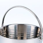 Ice Cooler Bucket Manufacturer - Wholesale Metal Stainless Steel Bar Tools Custom Logo for Champagne & Beer
