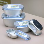 Lunch Box Manufacturer - Portable Stainless Steel 1000ml Food Storage Container with Heating Feature for Workplace