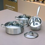 Kitchen Gadgets Manufacturer - Cookware Induction Pots House Hold for Kitchen Soup Pot Milk Pot for House