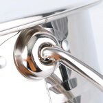 Metal Bucket Manufacturer - Multi Functional Stainless Steel Water Pail Water Ice Beer With Handle for bar Kitchen Party